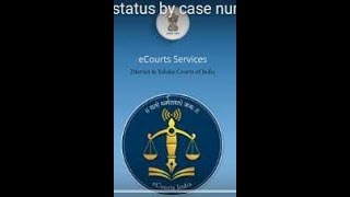 How to check case status on eCourts Services Apps in Hindi [upl. by Weinert393]