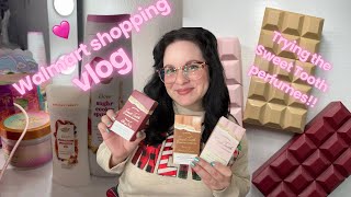 WALMART CHRISTMAS SHOPPING  SWEET TOOTH PERFUME REVIEW 🛍️💕 [upl. by Korrie]