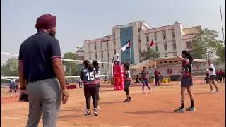 volleyball intercollege tournament youtube youtubeshorts ytshorts subscribe viralvideo [upl. by Nosila]