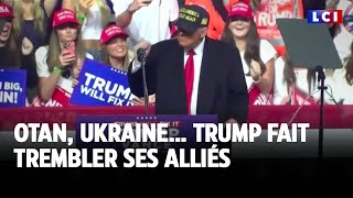 Otan Ukraine… Donald Trump fait trembler ses alliés [upl. by Dove]