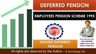 Deferred Pension  Higher Deferred Pension  EPS 1995  How to Maximize Your Pension [upl. by Evol]