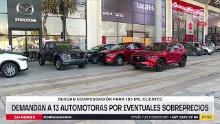 Demandan a 13 automotoras por eventuales sobreprecios [upl. by Euqinwahs]