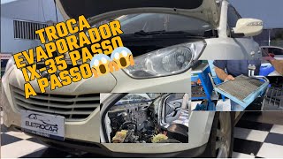 Troca Evaporador ar condicionado ix35 passo a passo [upl. by Rodoeht22]