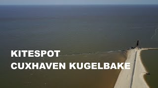 VLOG KITESPOT CUXHAVEN KUGELBAKE [upl. by Nahtam355]