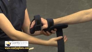 Comfy Splints Hand Orthoses Instructional Video [upl. by Nelyag161]