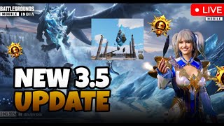 BGMI NEW UPDATE is Here 35 update Live bgmi livepubg bgmi live stream [upl. by Aseeram]