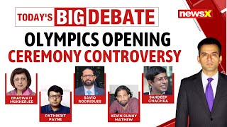 Olympics Opening Ceremony Controversy Rages  Is Religion Private In Sports  NewsX [upl. by Lehet96]