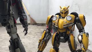 ThreeA  ThreeZero  3A Transformers Blitzwing amp Bumblebee DLX Scale [upl. by Shem]