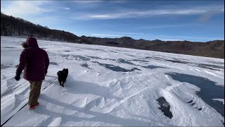 湖の上を歩ける場所がある【大沼湖】 [upl. by Nuhs274]