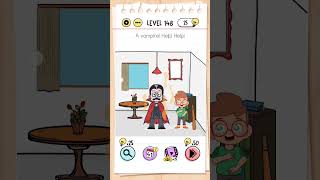 Brain test level 148 a vampire help games braining braintest gaming funkdobounce challenge iq [upl. by Halsey]