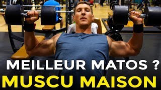 MUSCULATION À LA MAISON  LÉLASTIQUE LE MATÉRIEL LE PLUS COMPLET [upl. by Kinimod203]