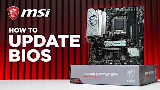 How to Update MSI Motherboard BIOS  Full StepByStep Guide  CataCare [upl. by Kassey126]