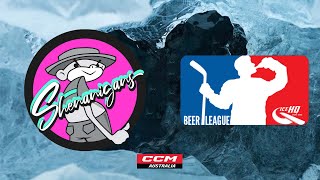 Shenanigans v Honey Badgers  Div 4  22nd May  IceHQ Beer League Ice Hockey [upl. by Gnirol655]