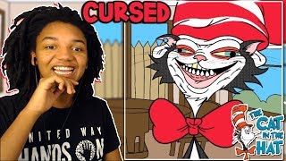 CURSED CAT IN THE HAT ft MaxMoeFoe  MeatCanyon Cet In Het REACTION [upl. by Nerb]