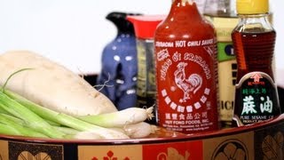 What Are Sushi amp Sashimi Condiments  Sushi Lessons [upl. by Anitsrhc]