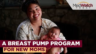 Symphony Breast Pump Program Helping New Moms [upl. by Haisi]