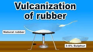 Vulcanization of Rubber  12th Std  Chemistry  Science  CBSE Board  Home Revise [upl. by Agemo792]