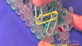 How To Make An Easy Loom Band Bracelet [upl. by Maharba]