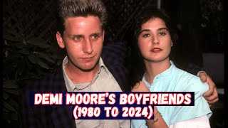 Demi Moores Boyfriends 1980  2024  Infotainment by Hamza [upl. by Htebasil]