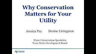 35 Why Conservation Matters for Your Utility [upl. by Niliram]