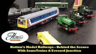 Hattons Model Railways  Behind the Scenes  With SamsTrains amp Everard Junction [upl. by Aynnat]