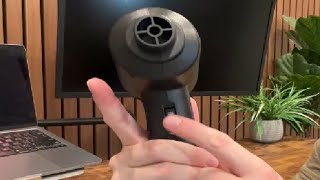 Air Duster Electric Air Blower 5 74oz High Power Cleaning for Computer Review [upl. by Sargent]