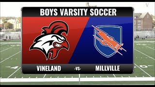 Vineland Boys Varsity Soccer vs Millville  October 2nd 2023 [upl. by Llerehc]