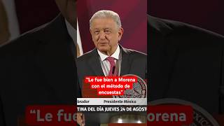 AMLO presume el método de Morena milenioshorts [upl. by Oisangi970]