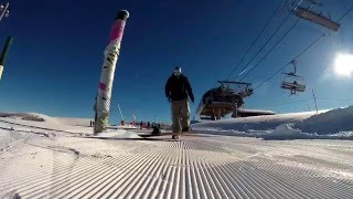 Un skieur fait du snowboard  La Bresse  Cédric Surmin [upl. by Elyssa]