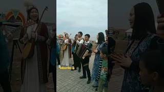 Nowruz holiday in Kazakhstan National song viral shorts [upl. by Terri]