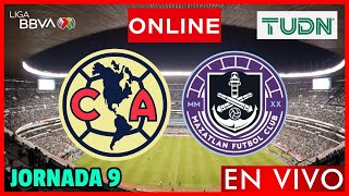 América vs Mazatlán EN VIVO  Jornada 9 Liga MX Clausura 2024  NARRACION EN VIVO [upl. by Colon]