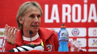 ALBANIA VS CHILE Conferencia de prensa de Ricardo Gareca [upl. by Bax43]