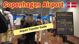 Arriving at Copenhagen Airport  Transfer Guide From Airport to City Center  Denmark Travel Guide [upl. by Lewanna]