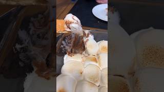 S’mores dip Quick and easy to make 🍫🤗 smores glutenfree dessert baking recipe easyrecipe [upl. by Lipcombe484]