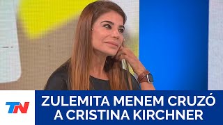 Zulemita Menem respondió las críticas a su padre que lanzó la ex presidenta Cristina Kirchner [upl. by Catina]