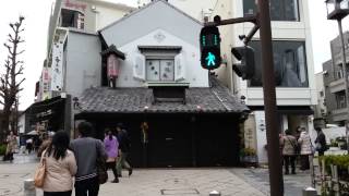 Chirping sounds crosswalk in Japan [upl. by Ileak865]