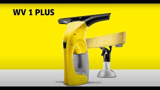 Karcher WV 1 Plus Cam Temizleme Makinesi [upl. by Annauqahs]