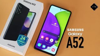 Samsung Galaxy A52 Unboxing amp First Impressions  Giveaway⚡90Hz AMOLEDOIS IP67 amp More [upl. by Anirroc]