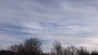 Timelapse  Cirrostratus clouds [upl. by Inahpets247]