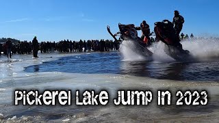 Pickerel Lake Jump In 2023 with Let Er Rip SXS [upl. by Guss]