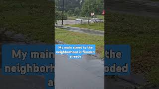 FLOODED STREETZ Fayetteville North Carolina viralvideo [upl. by Nyrehtac]