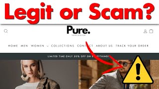 Pure Vancouver Clothing Review  Legit or Scam Store [upl. by Adelia]