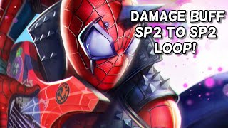 Spider Punk Damage Buff On The Way For SP2 to SP1 Loop Rebalance  Marvel Contest of Champions [upl. by Ailaham]