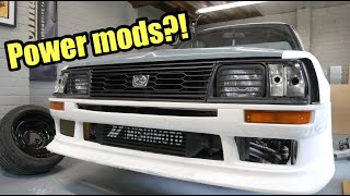 More AE86 Parts Bodywork and Power Mods [upl. by Enoyrt]