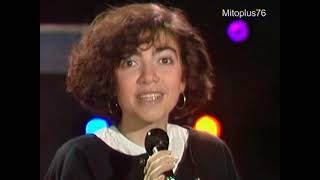 CRISTINA DAVENA  JOHN E SOLFAMI Mix esibizioni tv video sigle tv cartoni 1983 canzone dei puffi [upl. by Aicelf]