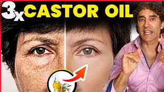 CASTOR OIL FOR YOUR FACE  Natures Botox [upl. by Bivins]