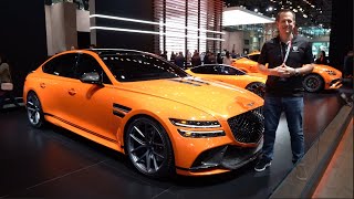 Is the 2025 Genesis G80 Magma Edition a BETTER performance sedan than a BMW M5 [upl. by Auhsej417]