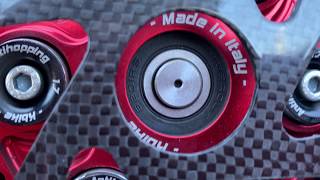 2012 Ducati 848 EVO dry slipper clutch red carbon fibre wheels [upl. by Hollie197]