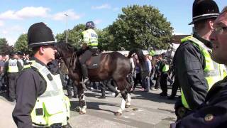 Leeds United  Millwall Fans at Elland Road [upl. by Jennica]