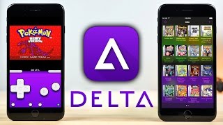 Delta  New ALL In One Emulator GBA N64 SNES amp GBC [upl. by Laertnom]